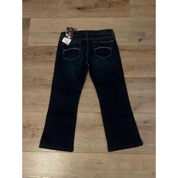A.N.A A New Approach Womens Blue Denim Jean Pants Boot Cut Size 27/4 - Picture 2 of 3